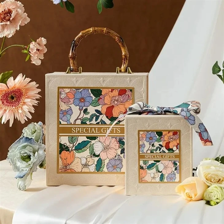 Luxury Handheld Wedding Candy Gift Boxes Luxury Handheld Wedding Candy Gift Boxes